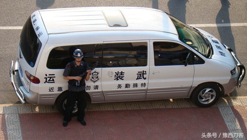 中国人民银行押运车,银行押运车