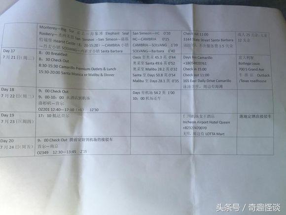 在美国旅游日常,在美国旅游攻略大全最新