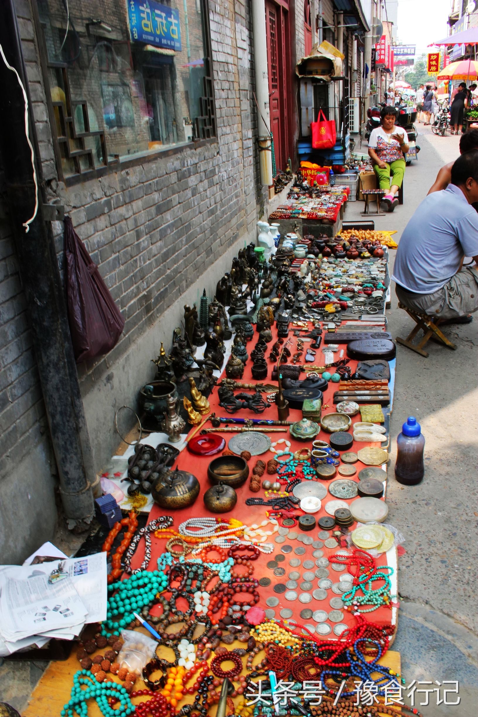 洛阳本地人必去的地方,洛阳丽景门和十字老街