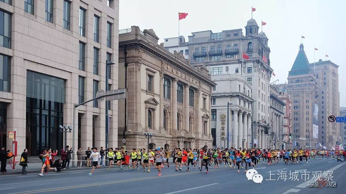 2023上海垂直马拉松赛道,2022年上海马拉松上演百米冲刺