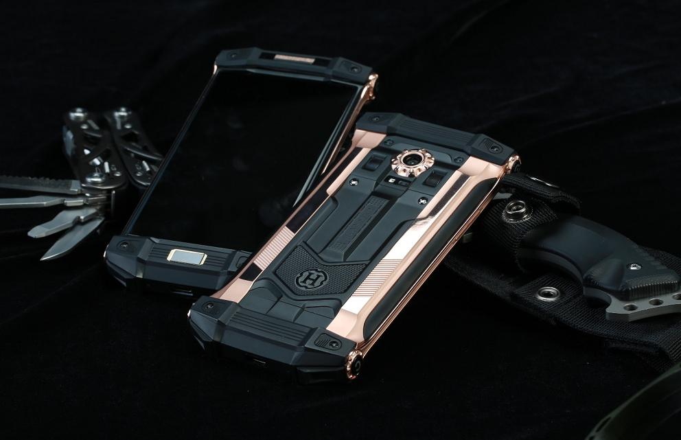 军械造型+液态金属+硬件加密，张继科代言海恩迈轻奢机密手机