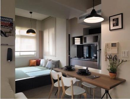 小户型也能装出大平层现代轻奢,小户型也能高逼格