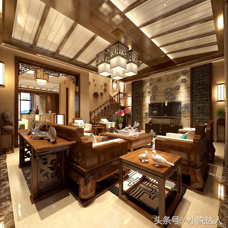 品格中式集成吊顶效果图,铂雅吊顶合肥