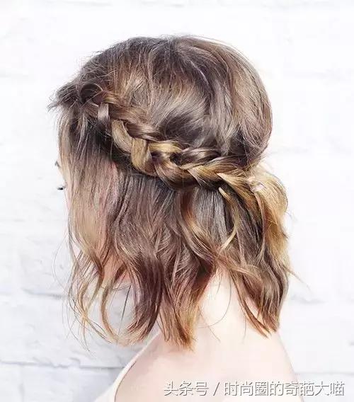 短发比较多扎发简单又好看,短发学生怎么扎霸气短发有刘海