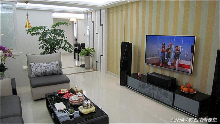 140平米全智能化装修,140平超强收纳简约装修