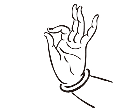 佛手印教学完整版,佛手印真实图片