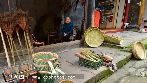 东溪古镇街景,苍溪县古镇全景图