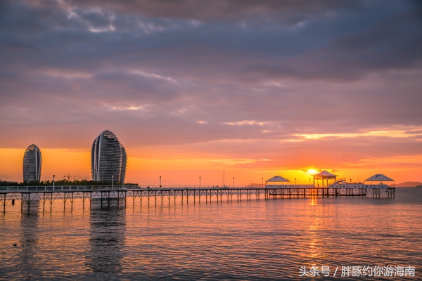 小豚攻略-三亚湾酒店住宿攻略-传说中拍出电影中夕阳大片的地儿