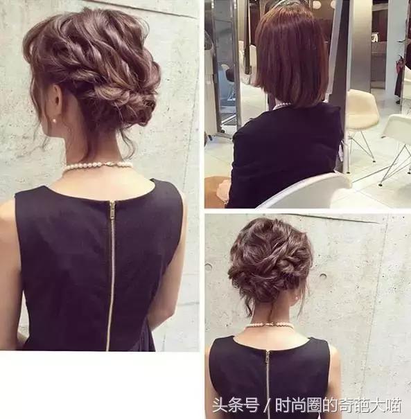 短发比较多扎发简单又好看,短发学生怎么扎霸气短发有刘海