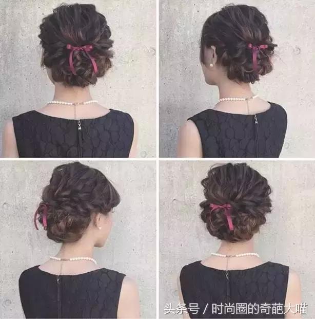 短发比较多扎发简单又好看,短发学生怎么扎霸气短发有刘海