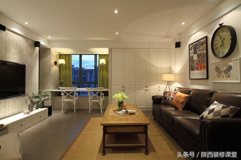 140平米简美混搭装修效果图,130平中西混搭装修