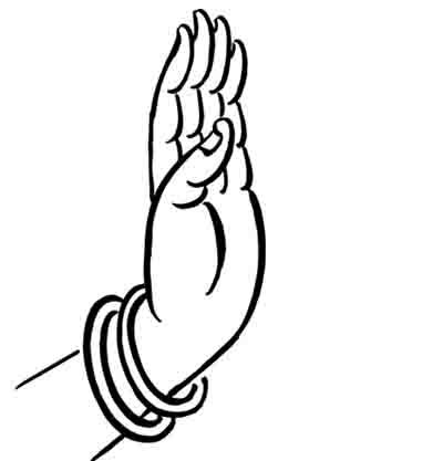 佛手印教学完整版,佛手印真实图片