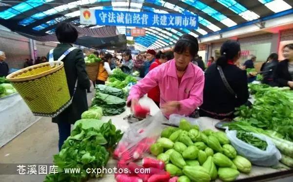 东溪古镇街景,苍溪县古镇全景图