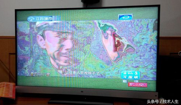 电视液晶屏花屏是什么故障,液晶屏故障汇总