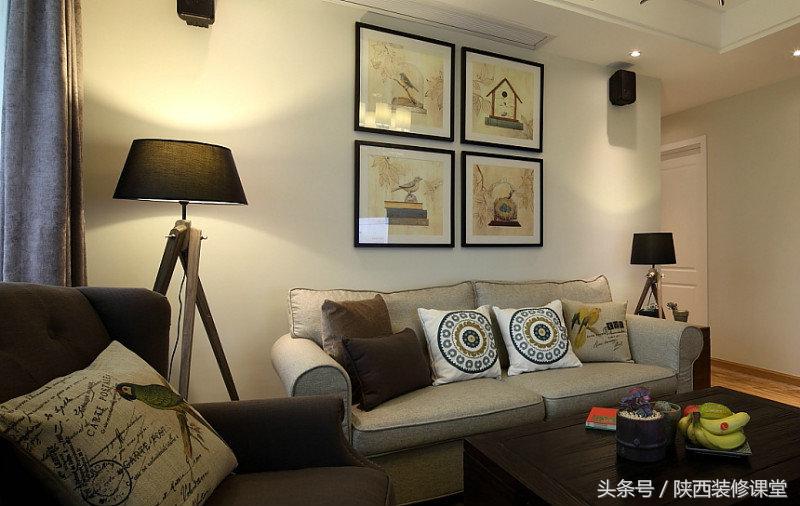 140平米简美混搭装修效果图,130平中西混搭装修