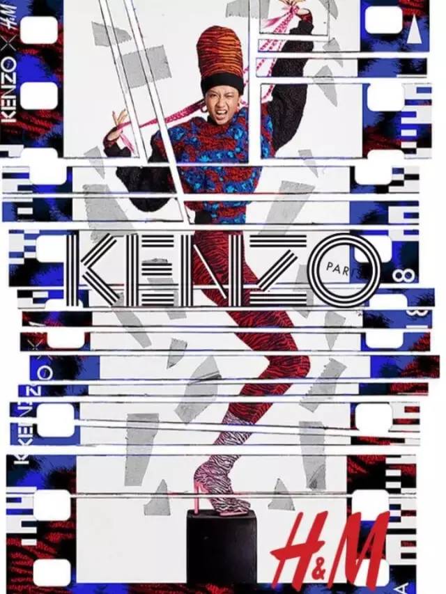 hmkenzo合作款限量,hm&kenzo联名