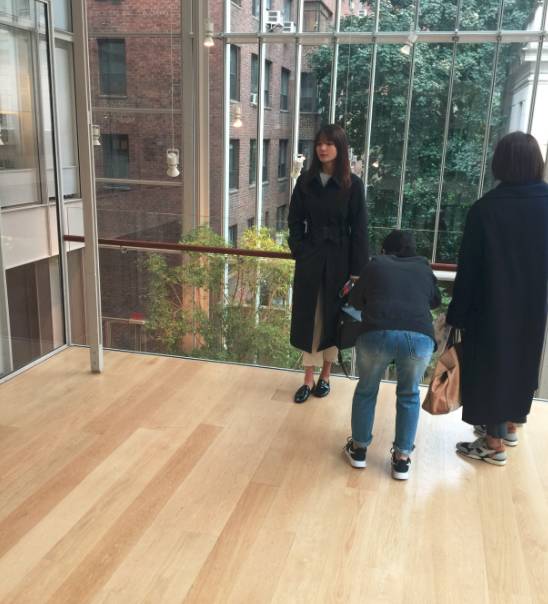 在纽约穿旗袍,在纽约穿花衣服