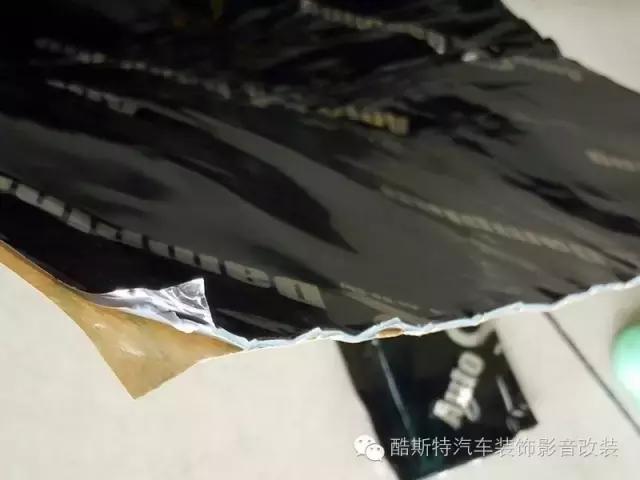 福克斯汽车隔音,福克斯车门隔音棉和止震板