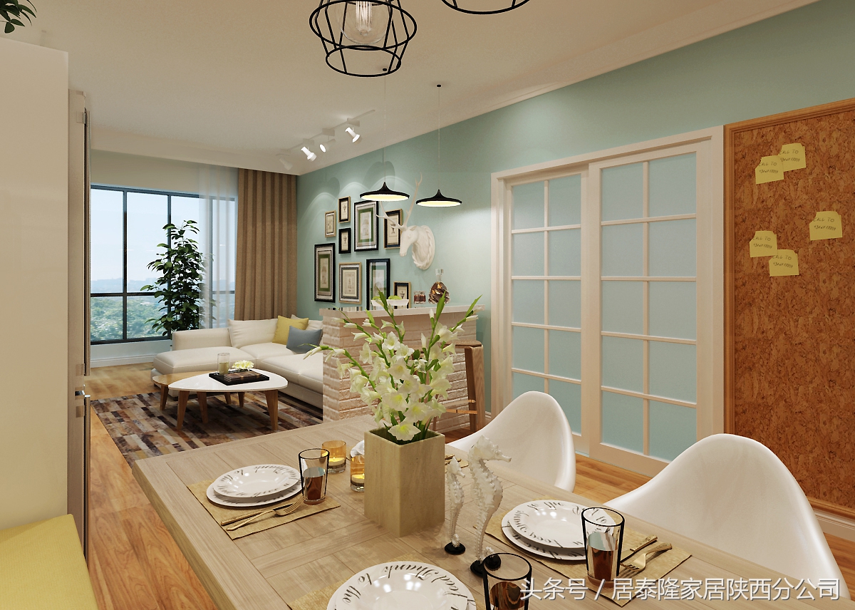 99轻奢公寓,北欧风小户型公寓