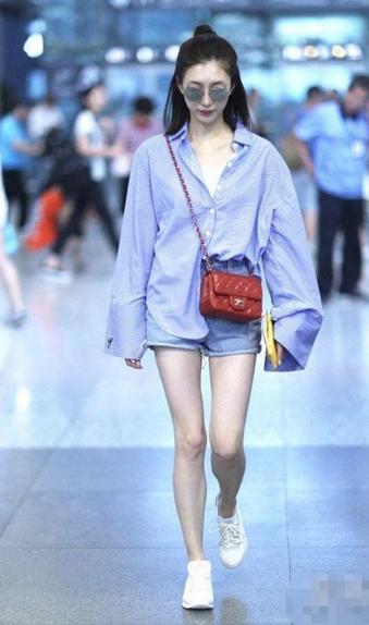 江疏影长腿有多长,江疏影多长腿