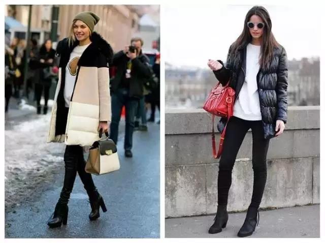 好冷啊！我只想躲进羽绒服里装成一个时髦的瘦子！