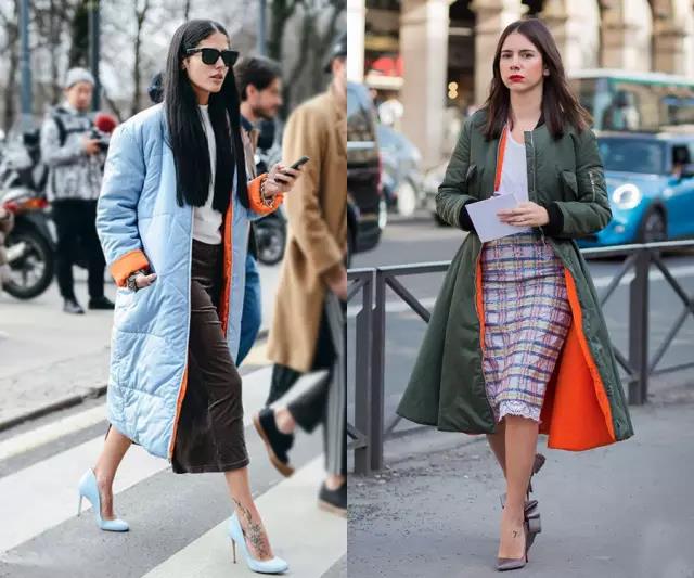 好冷啊！我只想躲进羽绒服里装成一个时髦的瘦子！