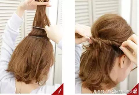 短发比较多扎发简单又好看,短发学生怎么扎霸气短发有刘海