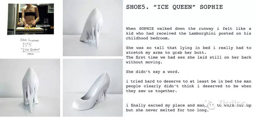 给前女友设计高跟鞋,丈夫为妻子设计高跟鞋