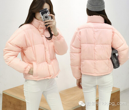 冬季新款韩版时尚年轻减龄棉衣,韩版洋气百搭时尚棉衣