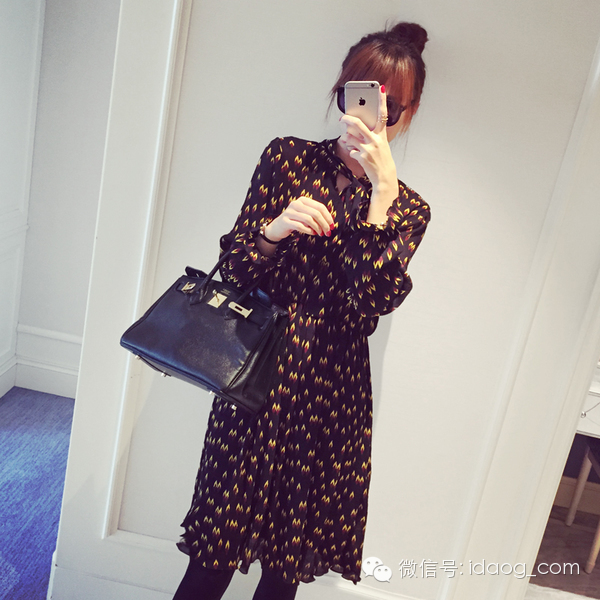 百变秋冬连衣裙减龄甜美风最受宠,最后一套减龄气质连衣裙