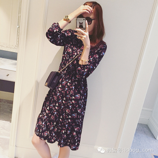 百变秋冬连衣裙减龄甜美风最受宠,最后一套减龄气质连衣裙