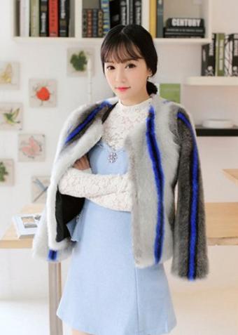 仿皮草外套高级感,冬季仿皮草外套