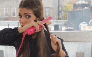 直发棒卷发教程短发女生,卷发教程女生气质不用直发棒