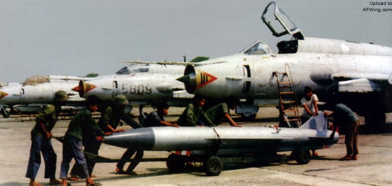 越南战争苏联防空火箭筒,越南装备苏联战机