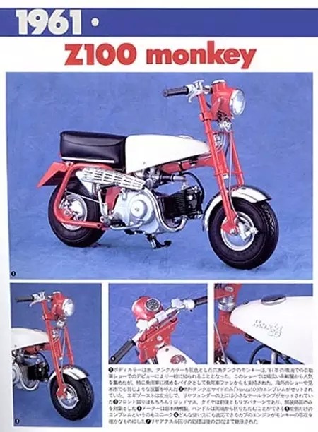 摩友年终聚会,24款猴子摩托