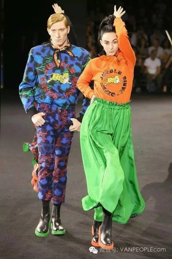 Kenzo与HM联名新款11月3日加拿大开售——连范爷都hold不住的设计，辣眼睛！