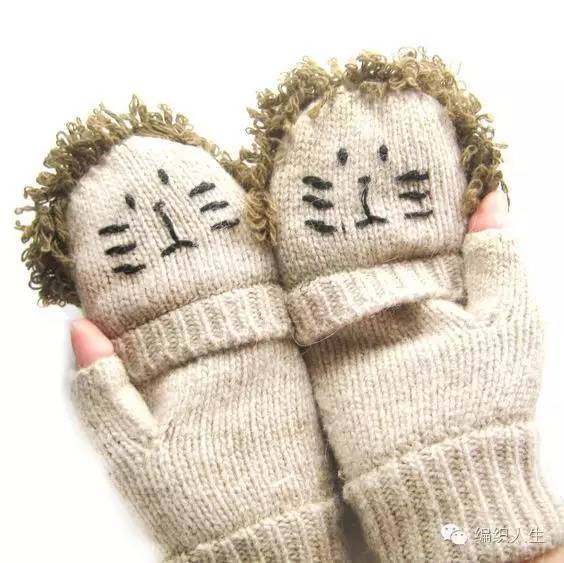 从手指头开始织的手套,怎么织5个手指头手套简单又好看