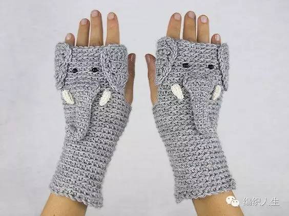 从手指头开始织的手套,怎么织5个手指头手套简单又好看