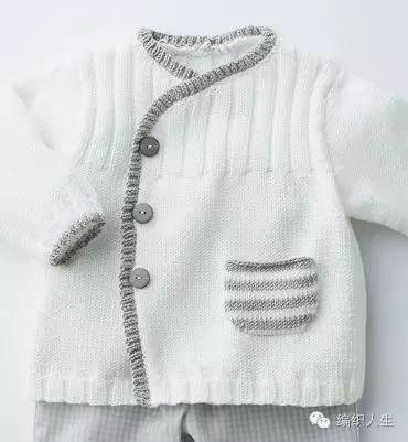黑白条纹毛衣怎么编织,零线多色拼接毛衣图案