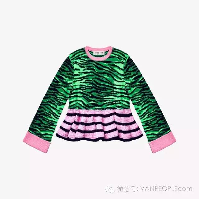 Kenzo与HM联名新款11月3日加拿大开售——连范爷都hold不住的设计，辣眼睛！