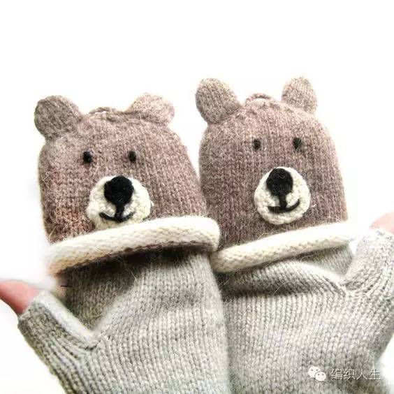 从手指头开始织的手套,怎么织5个手指头手套简单又好看