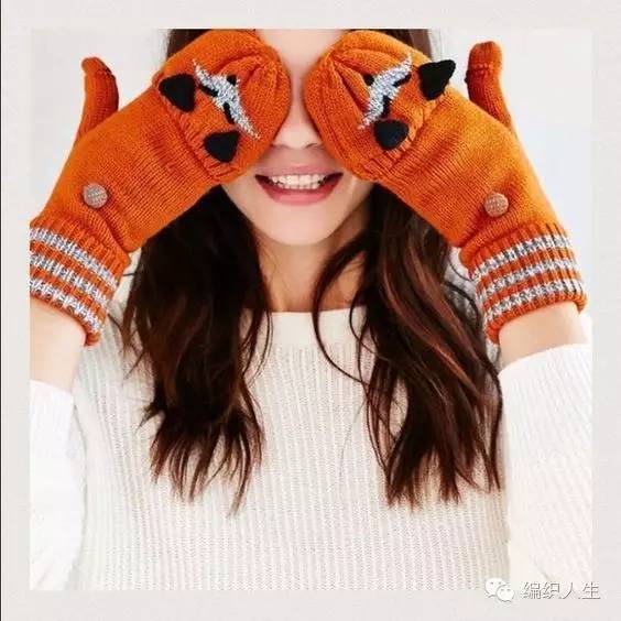 从手指头开始织的手套,怎么织5个手指头手套简单又好看