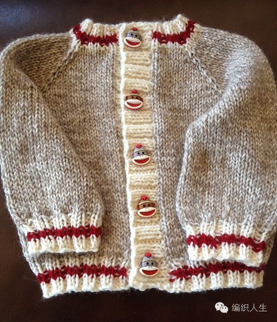 黑白条纹毛衣怎么编织,零线多色拼接毛衣图案