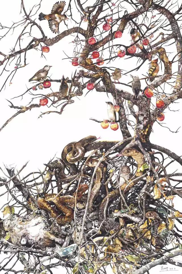 优品艺术|赵娜:时间是滚动的步行梯