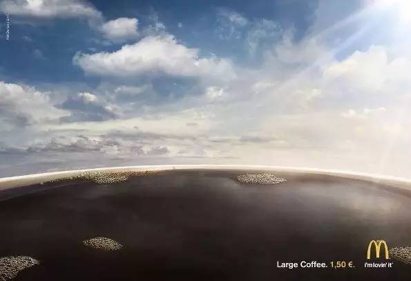 平面广告设计作品欣赏及点评,麦当劳24小时营业平面广告创意