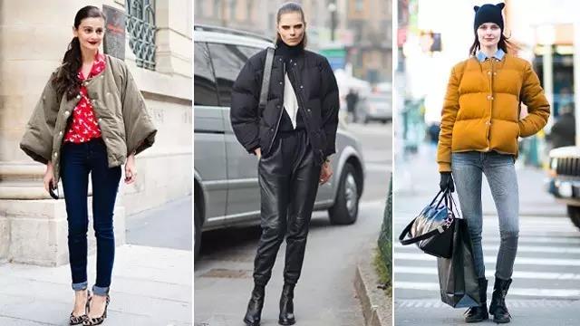 好冷啊！我只想躲进羽绒服里装成一个时髦的瘦子！