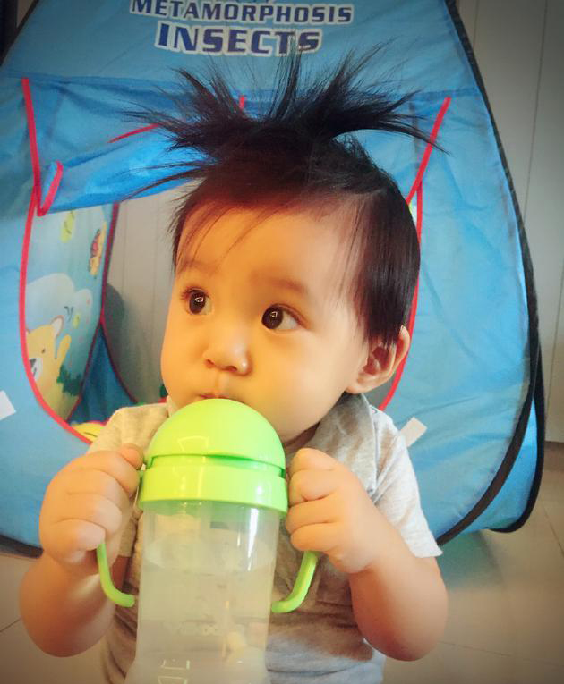 蒙奇奇宝宝动图,蒙奇奇的头发