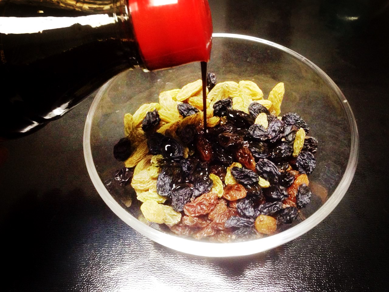 醋泡的葡萄干,醋泡葡萄干能调易瘦体质吗