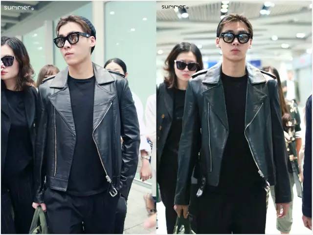 陈伟霆李易峰黑白配表演,李易峰陈伟霆出席活动西服