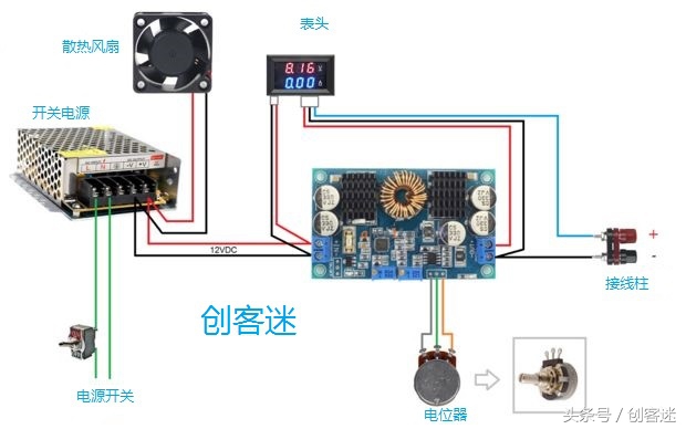 diy可调电源多合一,diy可调直流电源